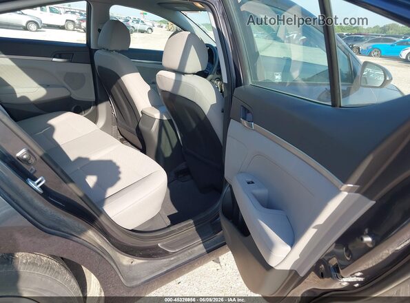 5NPD74LF9LH614816 2020 HYUNDAI ELANTRA Black Вид наклейки з VIN-кодом
