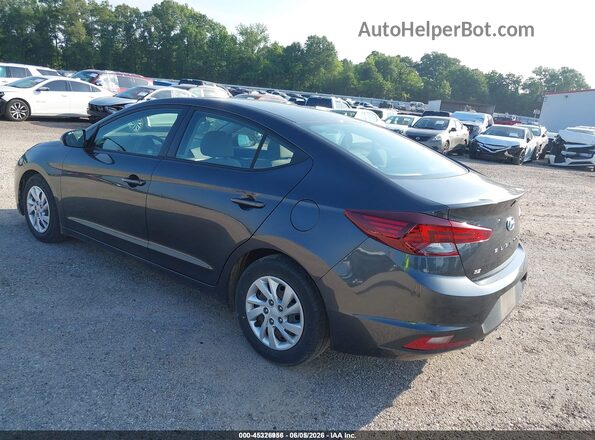 5NPD74LF9LH614816 2020 HYUNDAI ELANTRA Black Задня ліва чверть