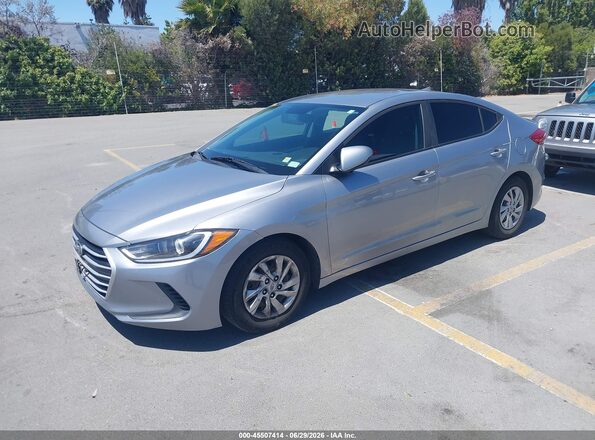 5NPD74LFXHH089045 2017 HYUNDAI ELANTRA Gray Przód lewy