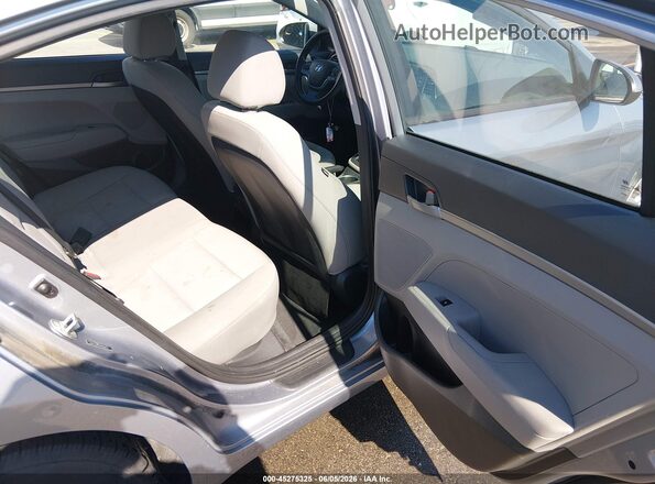 5NPD74LFXHH150474 2017 HYUNDAI ELANTRA Gray Widok naklejki z numerem VIN