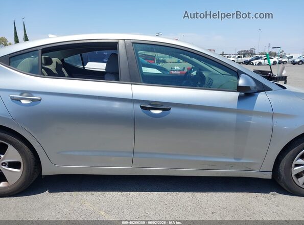 5NPD74LFXHH179909 2017 HYUNDAI ELANTRA Light Blue Սարքավորումների վահանակի տեսք