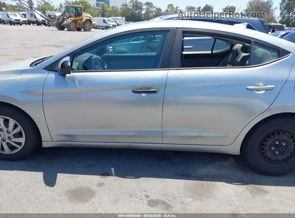 5NPD74LFXHH179909 2017 HYUNDAI ELANTRA Light Blue Սալոնի հետևի տեսք