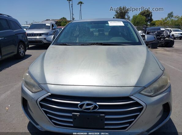 5NPD74LFXHH179909 2017 HYUNDAI ELANTRA Light Blue Առջևի վահանակի տեսք
