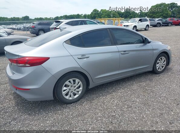 5NPD74LFXHH196841 2017 HYUNDAI ELANTRA Gray Trasero derecho