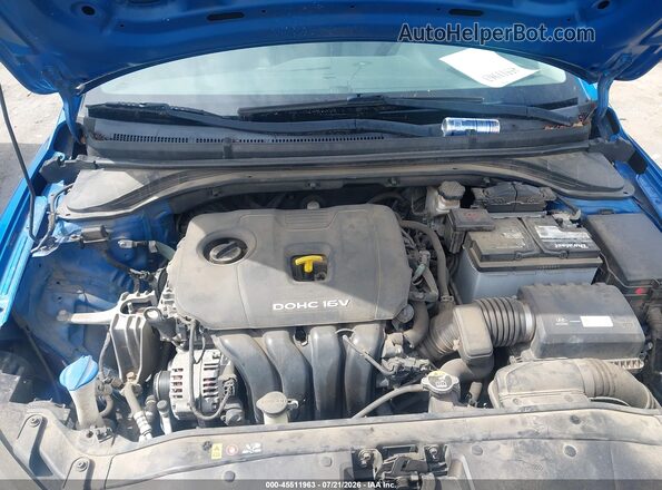 5NPD74LFXHH200211 2017 HYUNDAI ELANTRA Blue Vista trasera