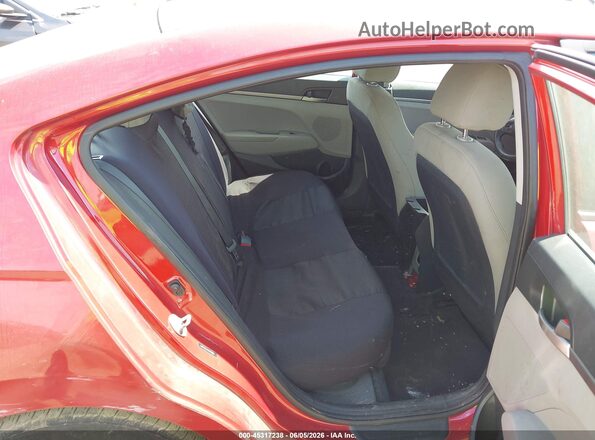 5NPD74LFXHH210866 2017 HYUNDAI ELANTRA Red 