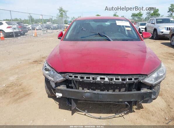 5NPD74LFXHH210866 2017 HYUNDAI ELANTRA Red 