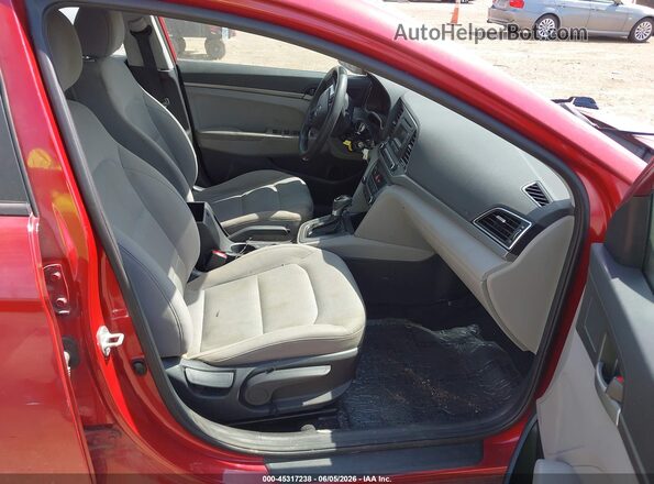 5NPD74LFXHH210866 2017 HYUNDAI ELANTRA Red 
