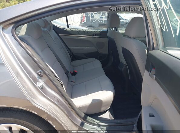 5NPD74LFXJH320743 2018 HYUNDAI ELANTRA Gray VIN կոդի պիտակի տեսք