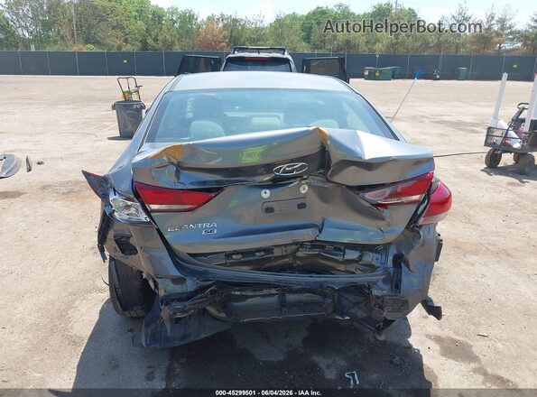 5NPD74LFXJH320743 2018 HYUNDAI ELANTRA Gray 