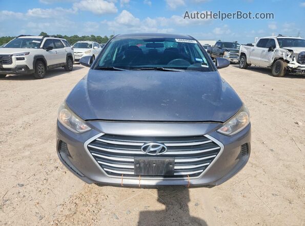 5NPD74LFXJH338921 2018 HYUNDAI ELANTRA Gray Вид спереду