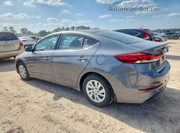 5NPD74LFXJH338921 2018 HYUNDAI ELANTRA Gray Задня ліва чверть