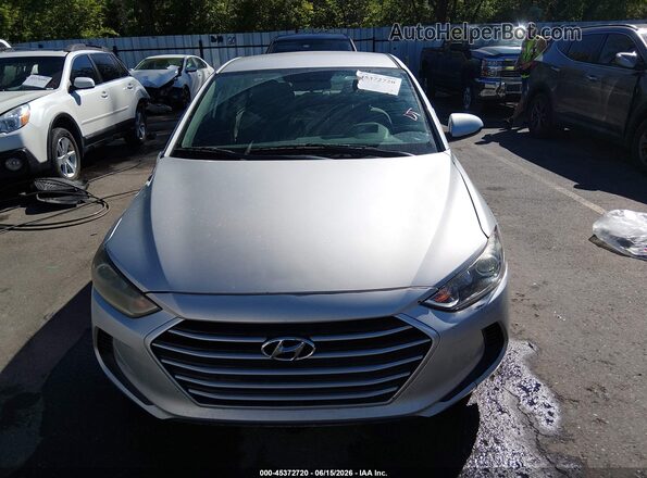 5NPD74LFXJH355508 2018 HYUNDAI ELANTRA Silver Vista del cuadro de instrumentos