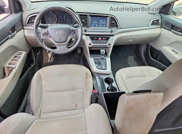 5NPD74LFXJH377024 2018 HYUNDAI ELANTRA Gray 