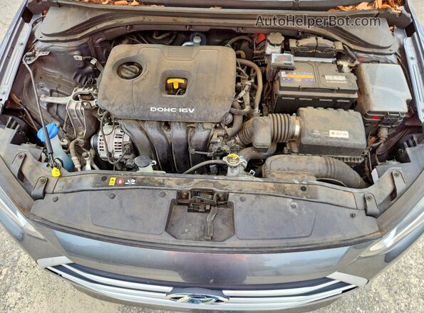 5NPD74LFXJH377024 2018 HYUNDAI ELANTRA Gray 