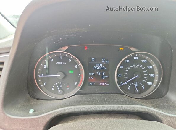 5NPD74LFXJH377024 2018 HYUNDAI ELANTRA Gray 