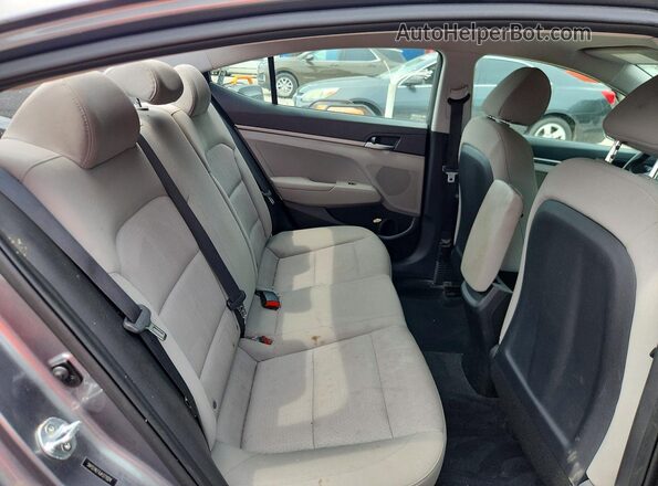 5NPD74LFXJH377024 2018 HYUNDAI ELANTRA Gray 