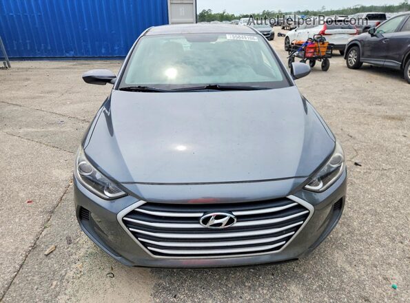 5NPD74LFXJH377024 2018 HYUNDAI ELANTRA Gray 