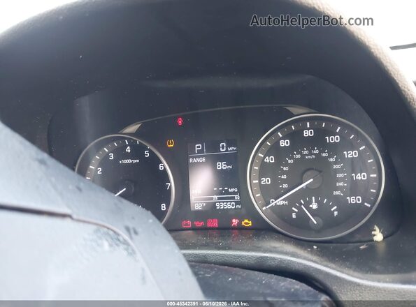 5NPD74LFXJH403105 2018 HYUNDAI ELANTRA Gray Widok tylnych siedzeń