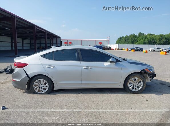 5NPD74LFXJH403105 2018 HYUNDAI ELANTRA Gray Widok wnętrza z tyłu