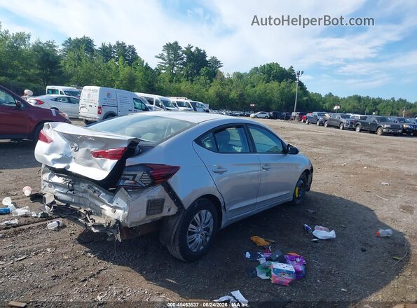 5NPD74LFXKH475066 2019 HYUNDAI ELANTRA Silver Հետևի աջ