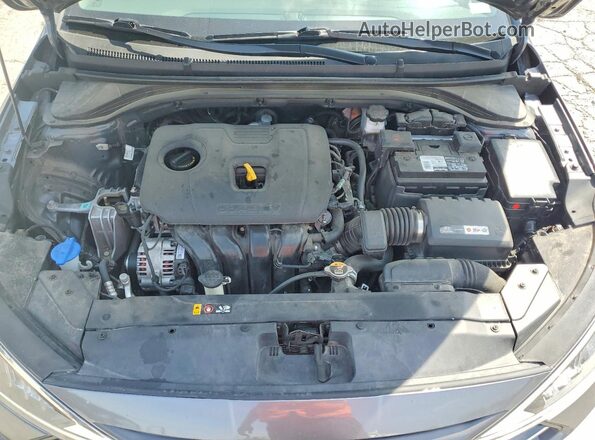 5NPD74LFXKH481840 2019 HYUNDAI ELANTRA Charcoal Սալոնի հետևի տեսք