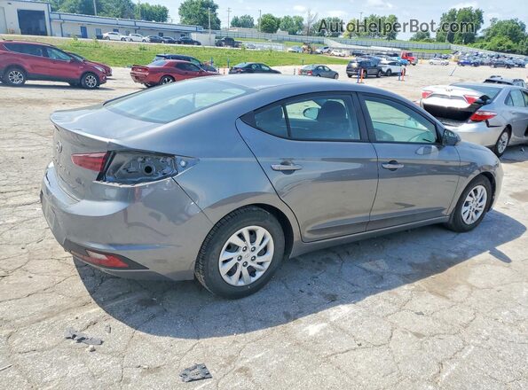 5NPD74LFXKH481840 2019 HYUNDAI ELANTRA Charcoal Հետևի աջ