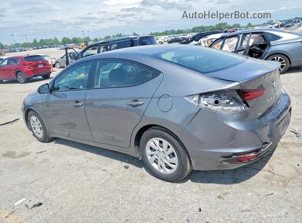 5NPD74LFXKH481840 2019 HYUNDAI ELANTRA Charcoal Հետևի ձախ