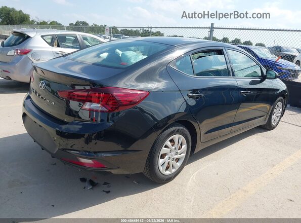 5NPD74LFXKH489131 2019 HYUNDAI ELANTRA Black Հետևի աջ
