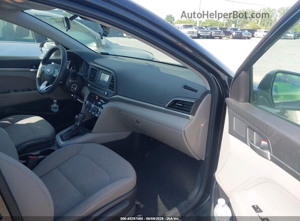 5NPD74LFXLH565545 2020 HYUNDAI ELANTRA Black Սալոնի դիմացի տեսք
