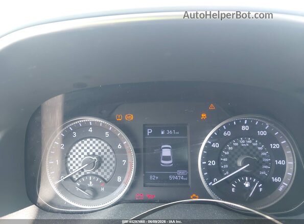 5NPD74LFXLH565545 2020 HYUNDAI ELANTRA Black Հետևի նստատեղերի տեսք