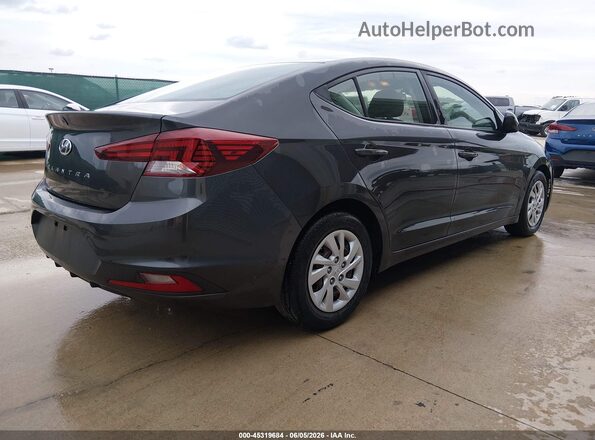 5NPD74LFXLH601489 2020 HYUNDAI ELANTRA Gray 