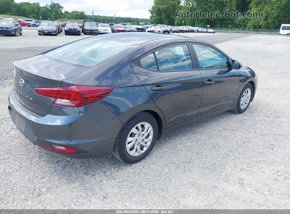 5NPD74LFXLH602237 2020 HYUNDAI ELANTRA Gray Trasero derecho