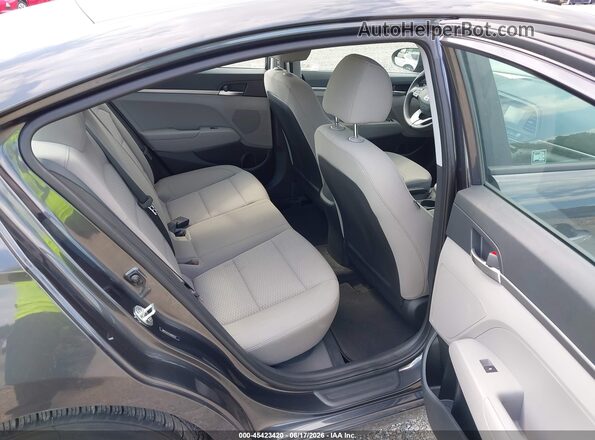 5NPD74LFXLH602237 2020 HYUNDAI ELANTRA Gray Vista de la etiqueta del VIN