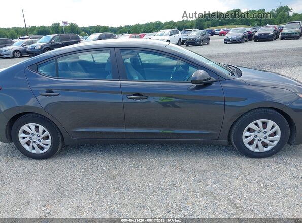 5NPD74LFXLH602237 2020 HYUNDAI ELANTRA Gray 