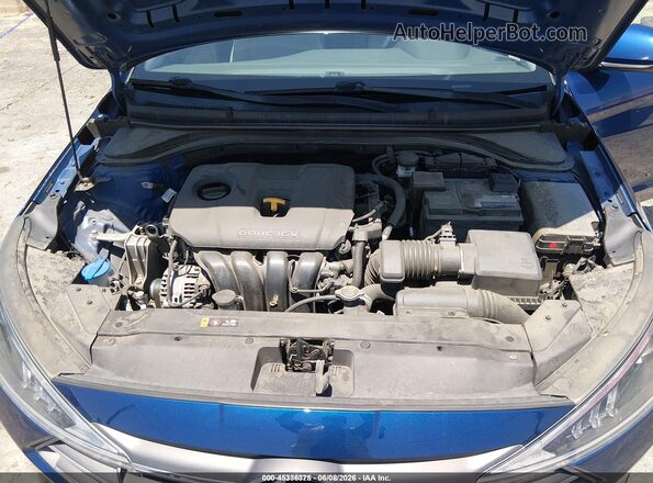 5NPD74LFXLH612685 2020 HYUNDAI ELANTRA Blue Vista trasera