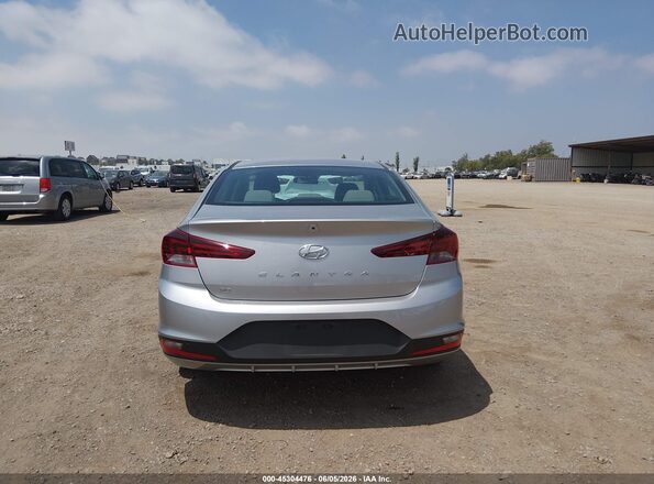 5NPD74LFXLH613626 2020 HYUNDAI ELANTRA Silver 