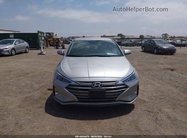 5NPD74LFXLH613626 2020 HYUNDAI ELANTRA Silver Vista interior trasera
