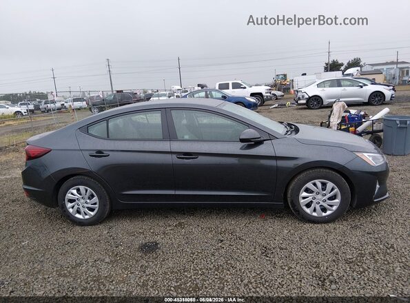 5NPD74LFXLH614100 2020 HYUNDAI ELANTRA Gray Սալոնի հետևի տեսք