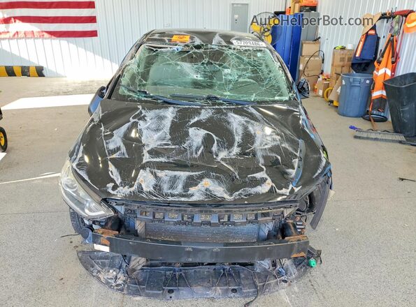 5NPD84LF0HH061252 2017 HYUNDAI ELANTRA Black Front view