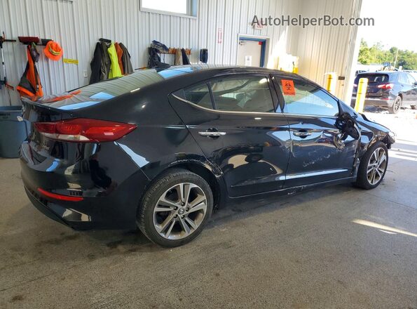 5NPD84LF0HH061252 2017 HYUNDAI ELANTRA Black Rear right