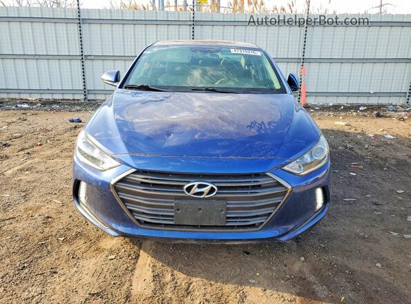 5NPD84LF0HH090685 2017 HYUNDAI ELANTRA Blue 