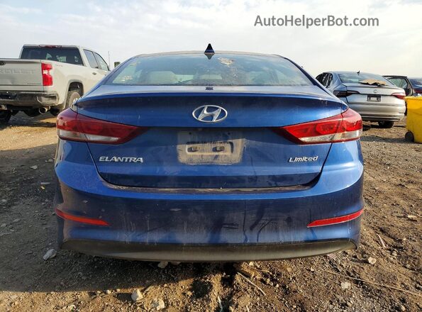5NPD84LF0HH090685 2017 HYUNDAI ELANTRA Blue 