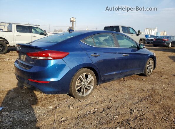 5NPD84LF0HH090685 2017 HYUNDAI ELANTRA Blue 
