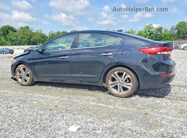 5NPD84LF0HH105119 2017 HYUNDAI ELANTRA Black Tył lewy