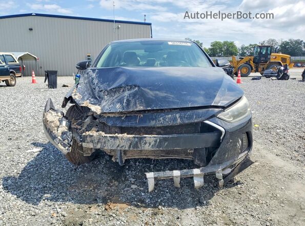 5NPD84LF0HH105119 2017 HYUNDAI ELANTRA Black Widok z przodu