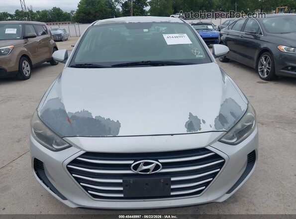 5NPD84LF0HH132532 2017 HYUNDAI ELANTRA Silver Widok zestawu wskaźników