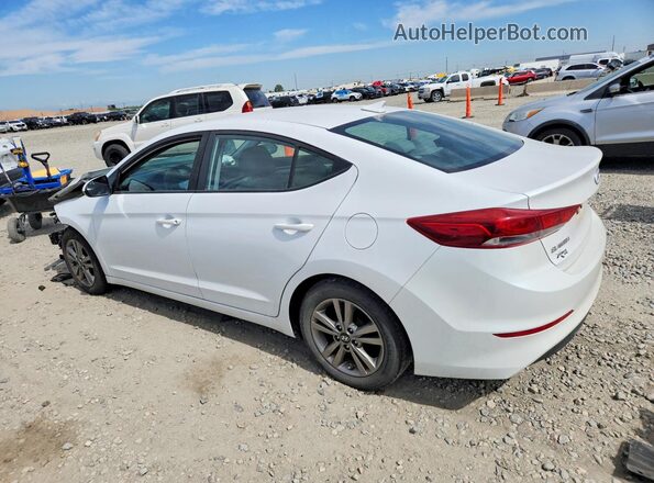 5NPD84LF0HH134989 2017 HYUNDAI ELANTRA White უკანა მარცხენა