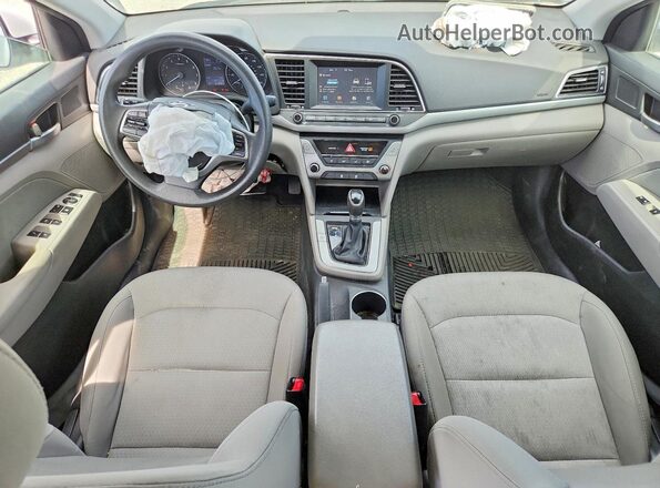 5NPD84LF0HH134989 2017 HYUNDAI ELANTRA White წინა პანელის ხედი
