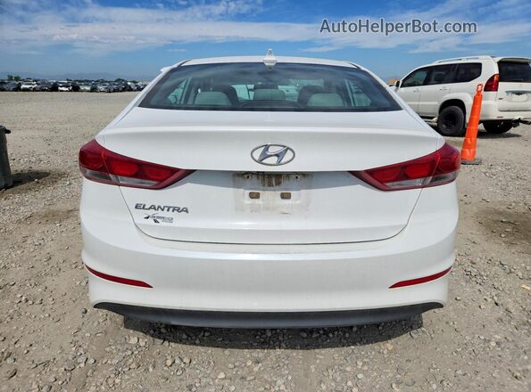 5NPD84LF0HH134989 2017 HYUNDAI ELANTRA White უკანა ხედი